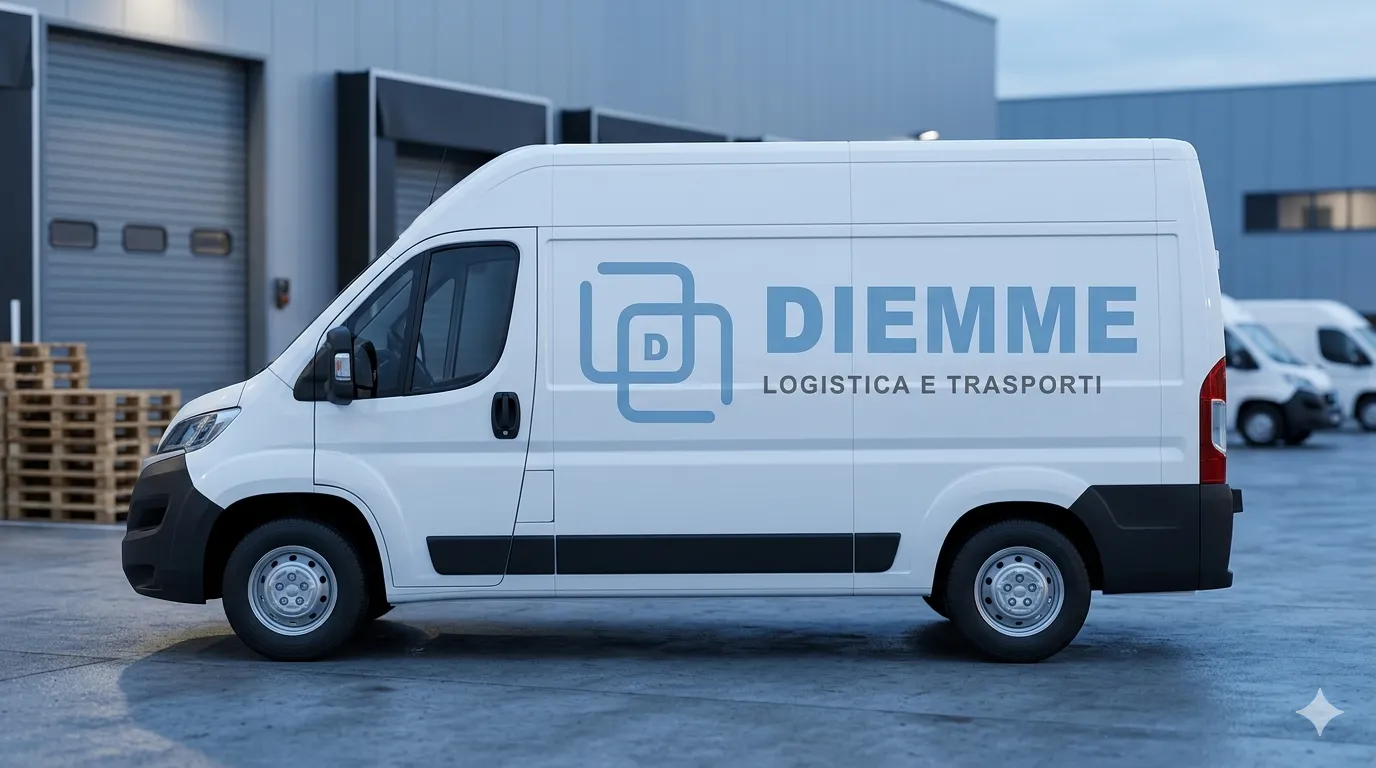 Furgone Diemme pronto alla partenza